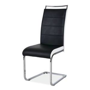 Jídelní židle SIGH-441 II černá/bílá obraz