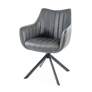 Jídelní židle OZOLAO II šedá/černá obraz