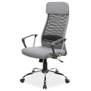 Kancelářská židle SIGQ-345 světle šedá obraz