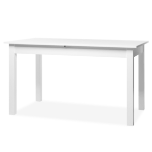 Jídelní stůl BUD bílá, 140x80 cm obraz