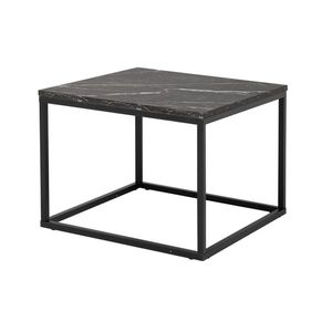 Přístavný stolek RUSSA 1 černý mramor obraz