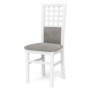 Jídelní židle GIRORD 3 bílá/šedá obraz
