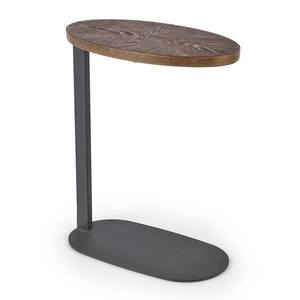 Přístavný stolek DILPHA ořech/černá obraz