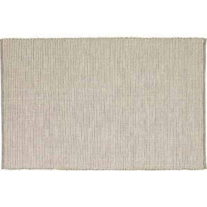 Světle šedý oboustranný ručně tkaný koberec s příměsí vlny 200x300 cm Poppy – Hübsch obraz