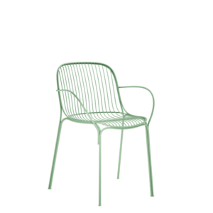 Židle s opěrkami Hiray, více variant - Kartell Barva: Šedozelená obraz