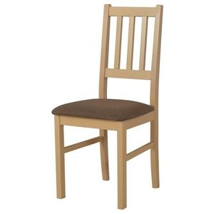 Jídelní židle BOLS 4 dub sonoma/hnědá obraz
