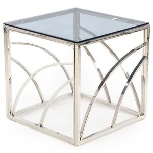 Přístavný stolek ARTEMIS stříbrná obraz