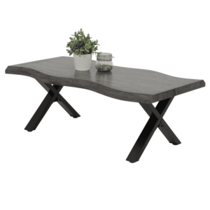 Konferenční stolek ELMER šedá/černá obraz