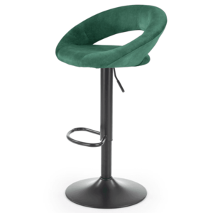 Barová židle SCH-102 tmavě zelená obraz