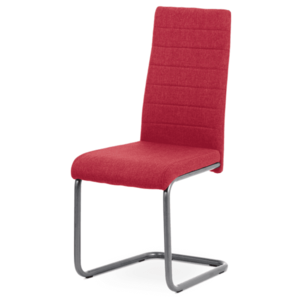 Jídelní židle ELISA červená/antracitová obraz
