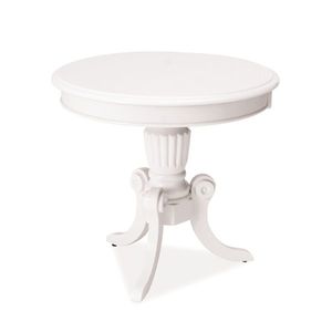 Přístavný stolek NIVODO bílá obraz
