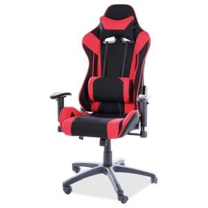Herní židle VAPIR červená/černá obraz