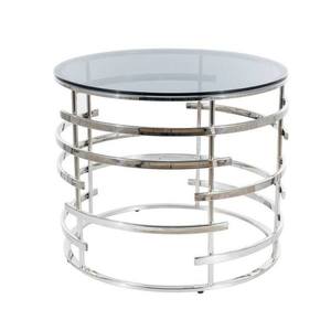 Přístavný stolek LAVAO stříbrná obraz
