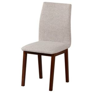 Jídelní židle LUKA 1 ořech/šedá obraz