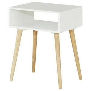 Přístavný stolek NOTTE bílá obraz