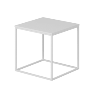 Přístavný stolek BASAK bílá obraz