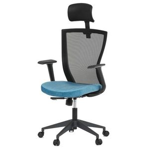 Kancelářská židle MOANA modrá obraz