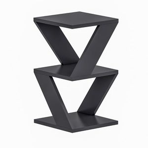 Přístavný stolek ALBENI antracitová obraz
