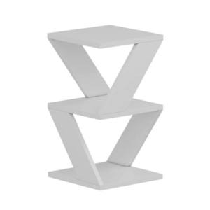Přístavný stolek ALBENI bílá obraz