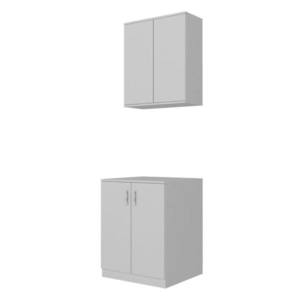 Koupelnová sestava GERONIMO II bílá, set 2 ks obraz