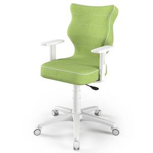 Kancelářská židle ENTELO DUO 6 zelená/bílá obraz