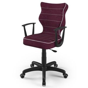 Kancelářská židle ENTELO NORM 6 fialová/černá obraz