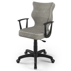 Kancelářská židle ENTELO NORM 6 šedá/černá obraz