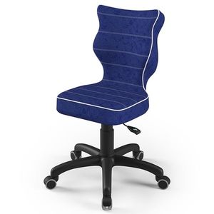 Dětská židle ENTELO PETIT 1 modrá/černá obraz