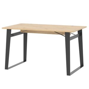Jídelní stůl SOFT LT16 dub artisan/černá obraz