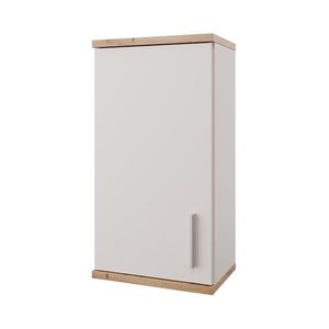 Horní koupelnová skříňka BANHEIRO dub artisan/bílá obraz