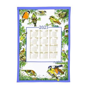 Kalendář textilní, Ptáci 2025 obraz