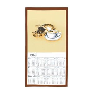 Kalendář textilní, Káva 2025 obraz