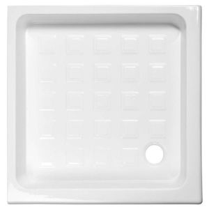 KERASAN RETRO keramická sprchová vanička, čtverec 90x90x20cm, bílá 133801 obraz