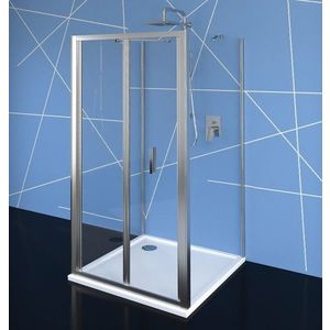POLYSAN EASY třístěnný sprchový kout 900x1000, skládací dveře, L/P varianta, čiré sklo EL1990EL3415EL3415 obraz