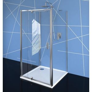 POLYSAN EASY třístěnný sprchový kout 900-1000x1000, pivot dveře, L/P varianta, čiré sklo EL1715EL3415EL3415 obraz