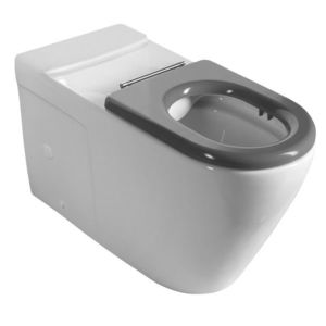 SAPHO MEDIC RIMLESS WC mísa pro kombi, spodní/zadní odpad, bílá MC102-111 obraz