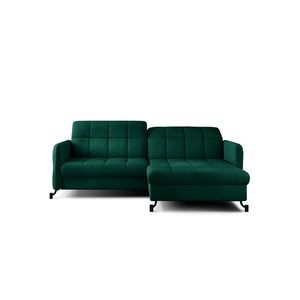 Rohová sedačka CLAVATA, pravá, zelená obraz