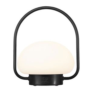 Nordlux Černá přenosná LED lampa Sponge To Go 4, 8W 2018145003 obraz