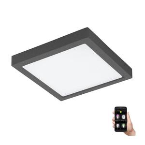 Eglo Eglo 33578- LED Stmívatelné koupelnové svítidlo ARGOLIS-C 22W/230V IP44 antracit obraz