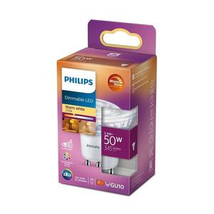 Philips LED Stmívatelná žárovka Philips Warm Glow GU10/3, 8W/230V 2200-2700K CRI90 obraz