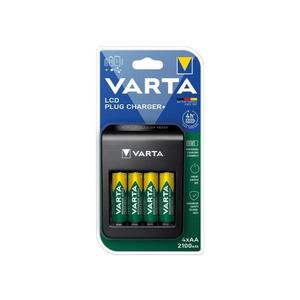 VARTA Varta 57687101441 - LCD Nabíječka baterií 4xAA/AAA 2100mAh 230V obraz