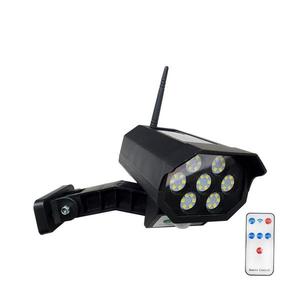 LED Solární maketa bezpečnostní kamery se senzorem LED/3, 7V IP44 černá + DO obraz