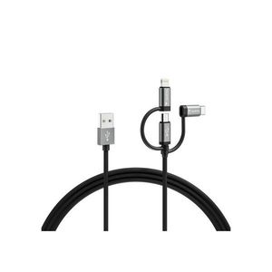 USB kabel Lightning / MicroUSB / USB obraz