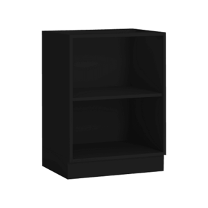 ArtExt Kuchyňská skříňka spodní dřezová FLORENCE lesk | D1ZA 60 Barva korpusu: Černá obraz