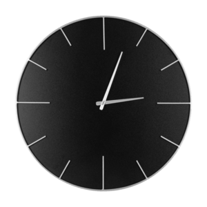 ArtFir Dekorativní hodiny 37 | černá 60 cm obraz
