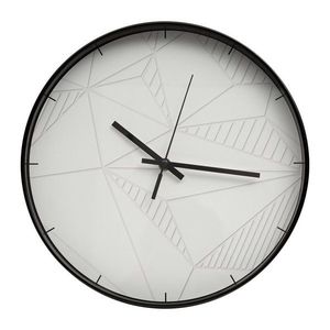 ArtFir Dekorativní hodiny 38 | krémová 30 cm obraz