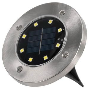 Solární zahradní vestavěné svítidlo Garth se 3 LED diodami obraz