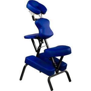 Movit 37137 Masážní židle skládací modrá 8, 5 kg obraz