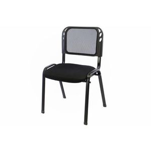 Garthen 38400 Stohovatelná kongresová židle - černá obraz