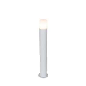 Venkovní stojací lampa bílá s opálovým stínidlem 70 cm - Odense obraz